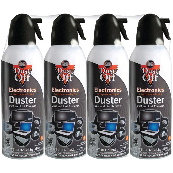 Picture of Dust Off DPSXL4 Disposable Dusters, Multi Colored - Pack of 4