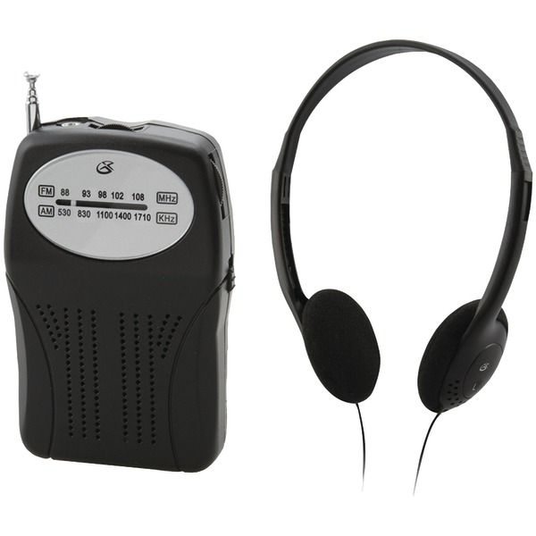 Picture of GPX R116B Portable AM-FM Radio&#44; Black