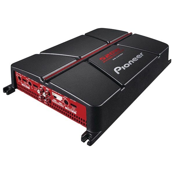 Picture of Pioneer GM-A4704 Max 520 watt 4 Channels GM Series Class AB amp&#44; Black