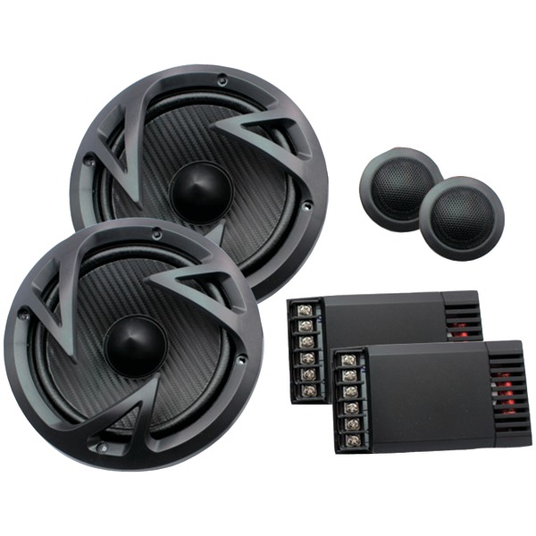 Picture of Power Acoustik EF-60C Edge Series 500 watt 2-Way Component Speaker System, Black - 6.5 in.