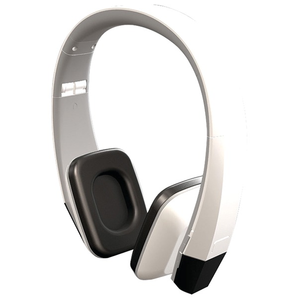 Picture of Power Acoustik HIR-1W 1-Channel Wireless IR Headphones, Snow White