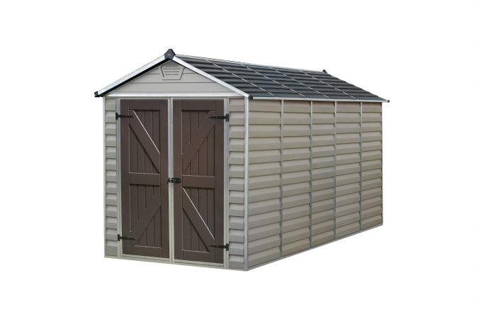 Canopia SkyLight Storage Shed - 6 x 12 ft. - Tan