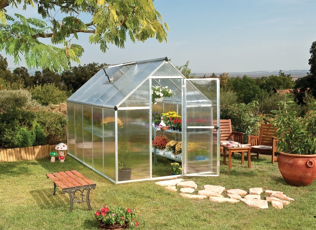 Picture of Palram - Canopia HG5010 Mythos Greenhouse - 6 x 10 ft. - Silver