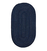 Picture of Better Trends BRCR2240NV 22 x 40 in. Chenille Reversible Rug - Navy