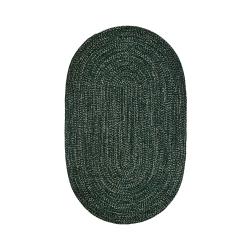Picture of Better Trends BRCR2240DE 22 x 40 in. Chenille Reversible Rug - Emerald & Diluth Tweed