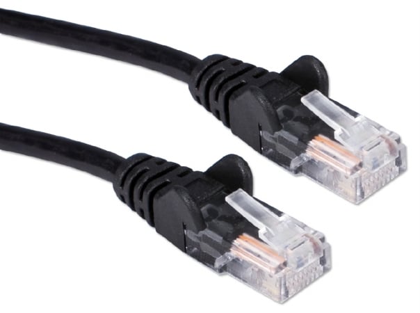 150 ft. CAT6 Gigabit Flexible Molded Black Patch Cord - Black - 150 ft.