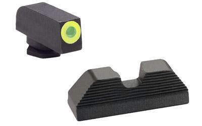 Picture of AmeriGlo AMGGL-354 Uc Set for Glk Low Sight&#44; Green & Black
