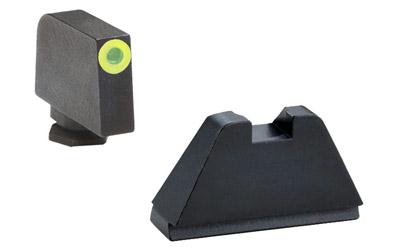 Picture of AmeriGlo AMGGL-611 Suppressor 3 Dot Trit for Glk Sight&#44; Green & Black