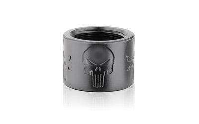 BACKSKULLX-BLK 0.5 x 28 Skull X Thread Protector, Black