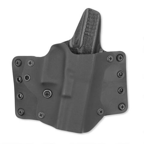 BPT100079 Leather Wing for Glk 19 Right Hand Belt Holster, Black