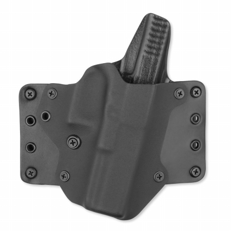 BPT100080 Leather Wing for Glk 17 Right Hand Belt Holster, Black
