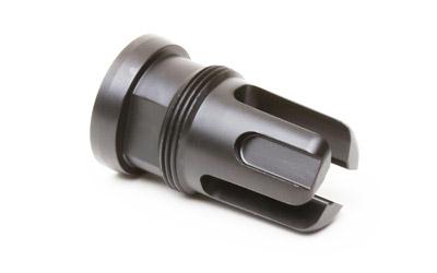 GRIFTMMFH5824 Mini Supporter 7.62 0.625 x 24 Flash Hider, Black