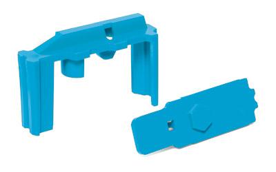 Hexid Color Identification System - Blue - Pack of 4 - Customizable Color Coding