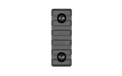 MWMI-5MR M-Lok 5 Slot Rail Section, Hard Coat Anodized