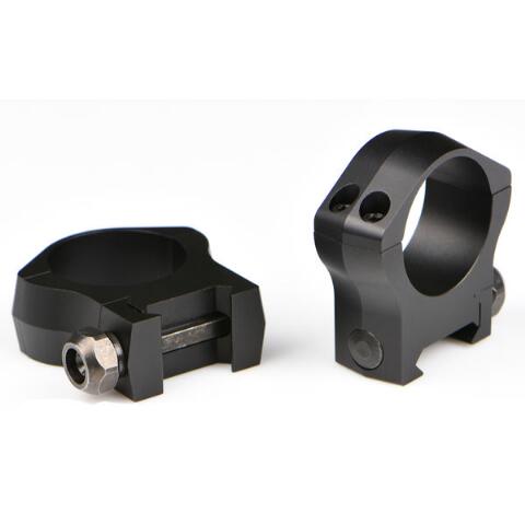 Warne Mountain Tech Rifle Scope Rings - High - 1″ - Black