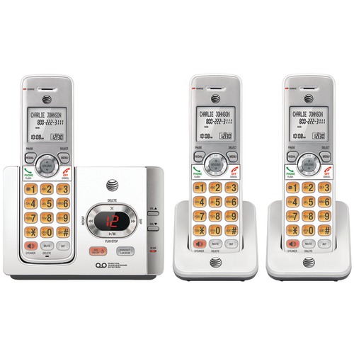 Picture of At&T ATTEL52315 At&t Dect 6.0 Cordless Answering System with Caller ID & Call Waiting - 3 Handsets