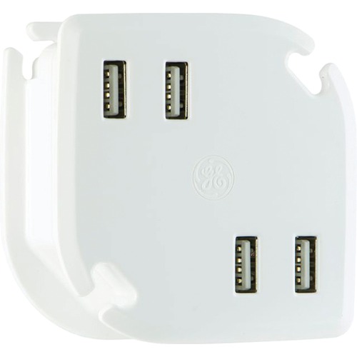 Picture of GE JAS27006 4.4A 4-Port Wrap-N-Charge USB Wall Charger