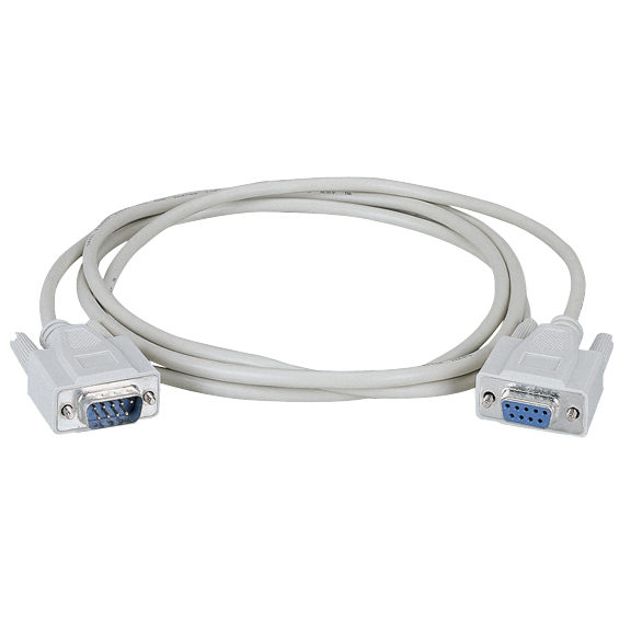 Serial Extension Cable - Male to Female, 25 ft.