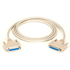 Picture of Black Box Network Services BC00705 10 ft. DB25 Extension Cable - Male to Female