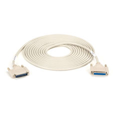 Picture of Black Box Network Services BC00708 15 ft. DB25 Extension Cable&#44; DB25 Male to DB25 Female