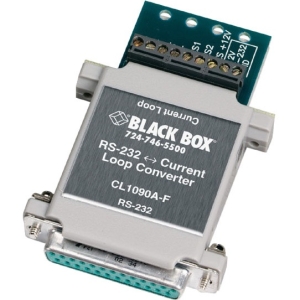 CL1090A-F RS-232 to Current Loop Converters, DB25 Female-Terminal Block