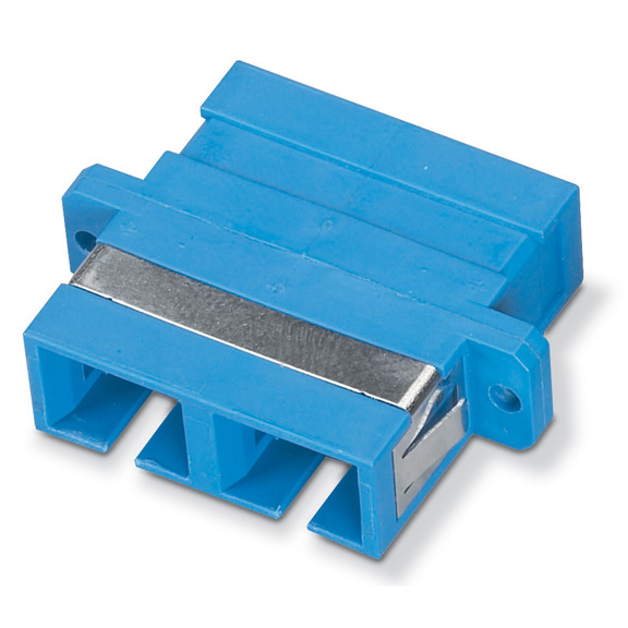 FOT118 Rectangular Mounting Fiber Optic Coupling - SC-SC, Bronze Sleeve