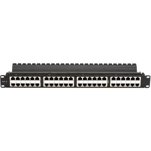JPM816A CAT6 Feed-Through Patch Panels, Shielded - 48 Port