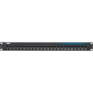 CAT6 Feed-Through Patch Panel - Unshielded, 24 Port