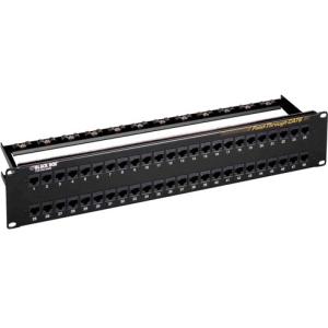 JPM820A CAT6 Feed-Through Patch Panel - Unshielded, 48 Port