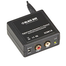 Picture of Black Box Network Services IC081A Digital Audio Converter - 5.1 Channel