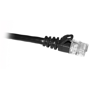 Weltron 90-C6CB-BK-010 Cat6 Snagless Patch Cable - Black, 10 ft.