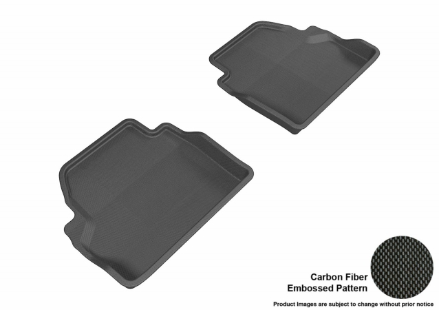 U Ace L1BM05621509 3D Maxpider Second Row Custom Fit Kagu Black Floor Mat for 2014-2016 Coupe BMW 4 Series F32 Models