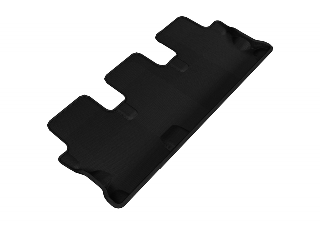 U Ace L1TY16331509 3D Maxpider Third Row Custom Fit Kagu Black Floor Mat for 2014-2015 Toyota Highlander Models