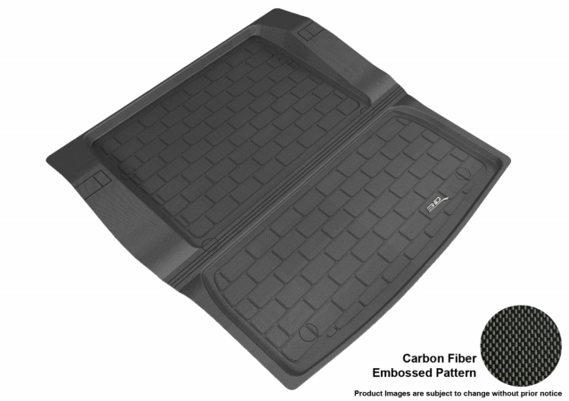 U Ace M1BM0371309 3D Maxpider Cargo Custom Fit All-Weather Kagu Black Floor Mat for 2012-2016 SDN BMW 3 Series F30 Models