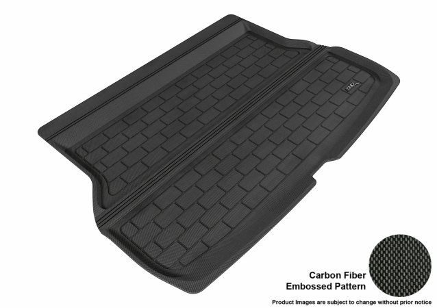 3D Maxpider Cargo Custom Fit All-Weather Kagu Black Floor Mat for 2013-2016 Acura RDX Models
