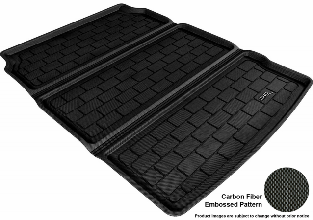 U Ace M1BM0201309 3D Maxpider Cargo Custom Fit All-Weather Kagu Black Floor Mat for 2010-2016 BMW 5 Series F10 Models