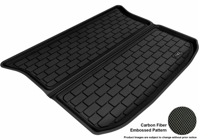 U Ace M1FR0201309 3D Maxpider Cargo Custom Fit All-Weather Kagu Black Floor Mat for 2007-2014 Ford Edge Models
