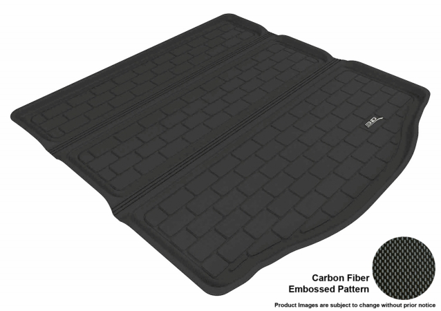 U Ace M1FR0291309 3D Maxpider Cargo Custom Fit All-Weather Kagu Black Floor Mat for 2012-2016 Sedan Ford Focus Models