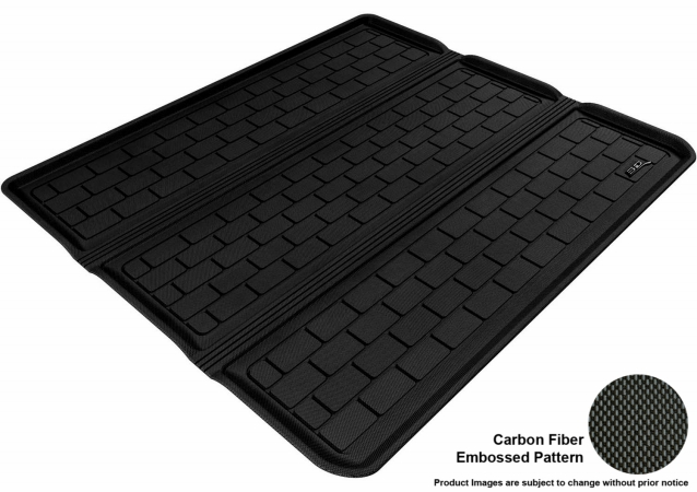 U Ace M1FR0351309 3D Maxpider Cargo Custom Fit All-Weather Kagu Black Floor Mat for 2006-2010 Ford Explorer Models