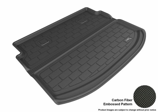 U Ace M1FR0811309 3D Maxpider Cargo Custom Fit All-Weather Kagu Black Floor Mat for 2013-2016 Ford C-MAX Hybrid Models
