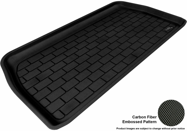 U Ace M1HD0381309 3D Maxpider Cargo Custom Fit All-Weather Kagu Black Floor Mat for 2011-2016 Honda Odyssey EX Models - Behind 3rd Seats