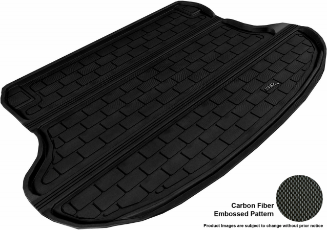 U Ace M1IN0091309 3D Maxpider Cargo Custom Fit All-Weather Kagu Black Floor Mat for 2014-2016 - FX35-50-50S 2009-2013 Infiniti QX70 Models