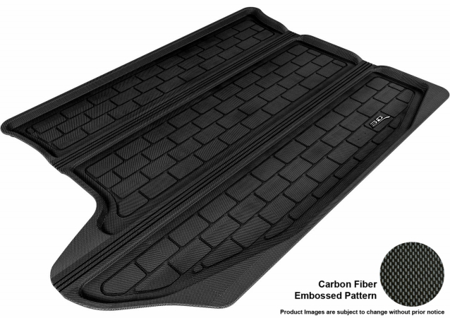 U Ace M1JP0021309 3D Maxpider Cargo Custom Fit All-Weather Kagu Black Floor Mat for 2007-2016 Jeep Compass Models