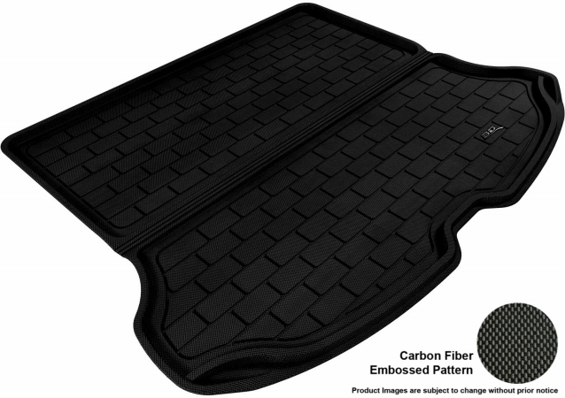 U Ace M1VV0061309 3D Maxpider Cargo Custom Fit All-Weather Kagu Black Floor Mat for 2010-2016 Volvo XC60 Models