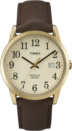 Mens City Collection Analog Display Quartz Brown Watch -  Timex, TI586227