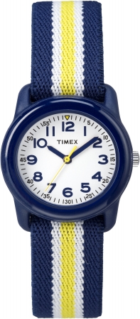 Picture of Timex TW7C05800 Kids Analog Elastic Watch&#44; Blue & Yellow