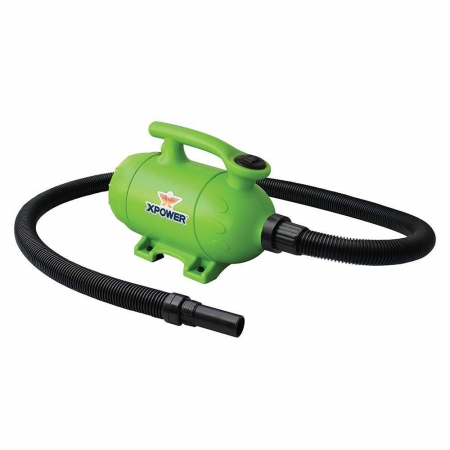 Picture of XPOWER Manufacture B-2-Green 2 HP Pro at Home Pet Grooming Force Dryer & Vacuum, Green