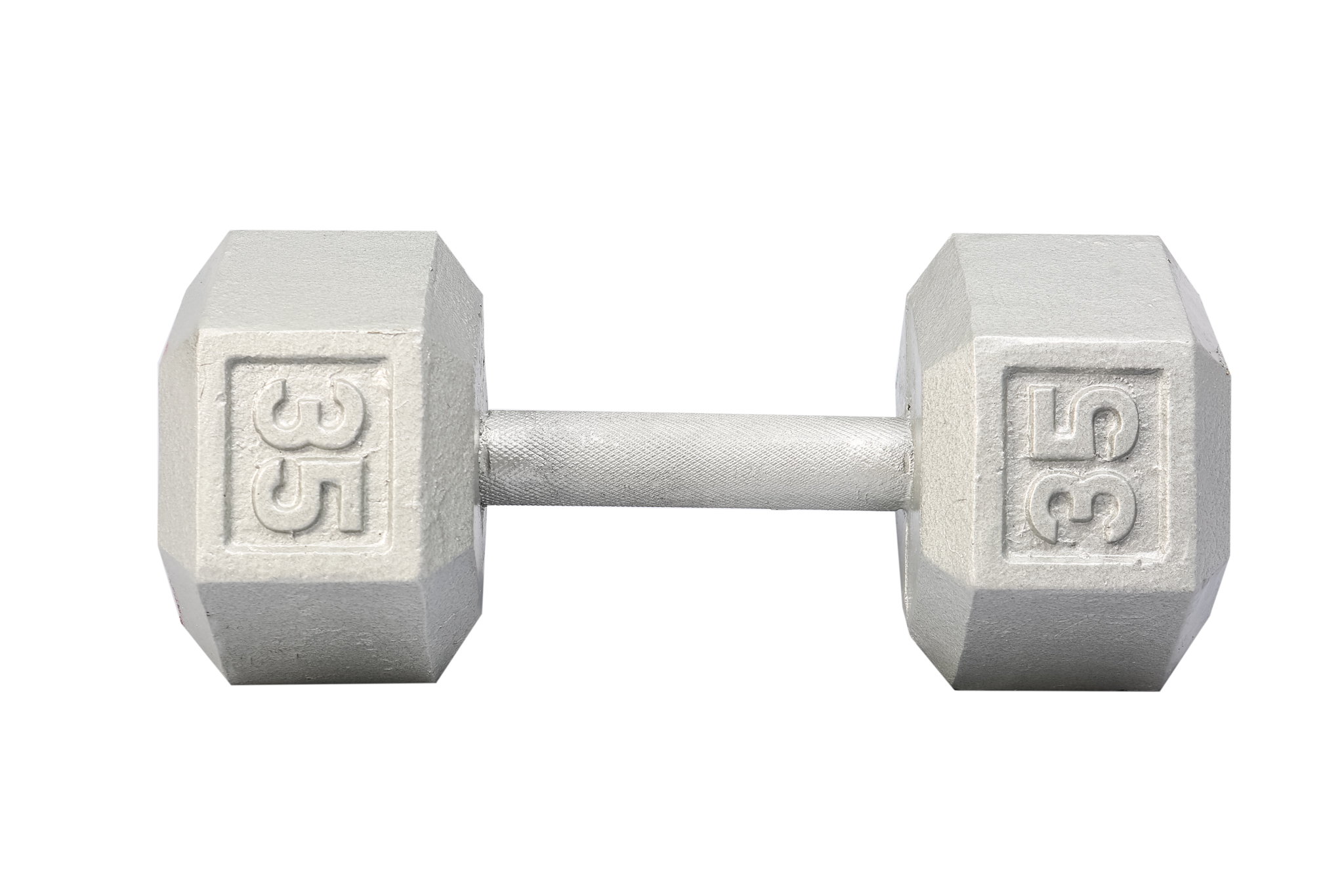 35lbs Cast Iron Hex Dumbbell