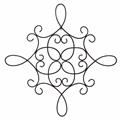 Stratton Home Decor S01208 Traditional Scroll Medallion Wall Decor Stratton Home Decor S01208 Traditional Scroll Medallion Wall Decor