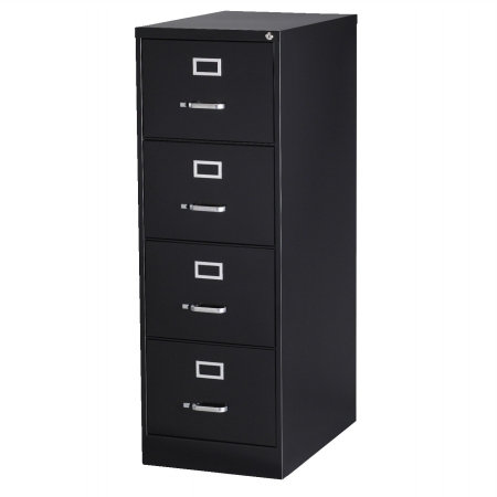Lorell Vertical File Cabinet - Light Gray - 15 x 26.5 x 28.37 in.